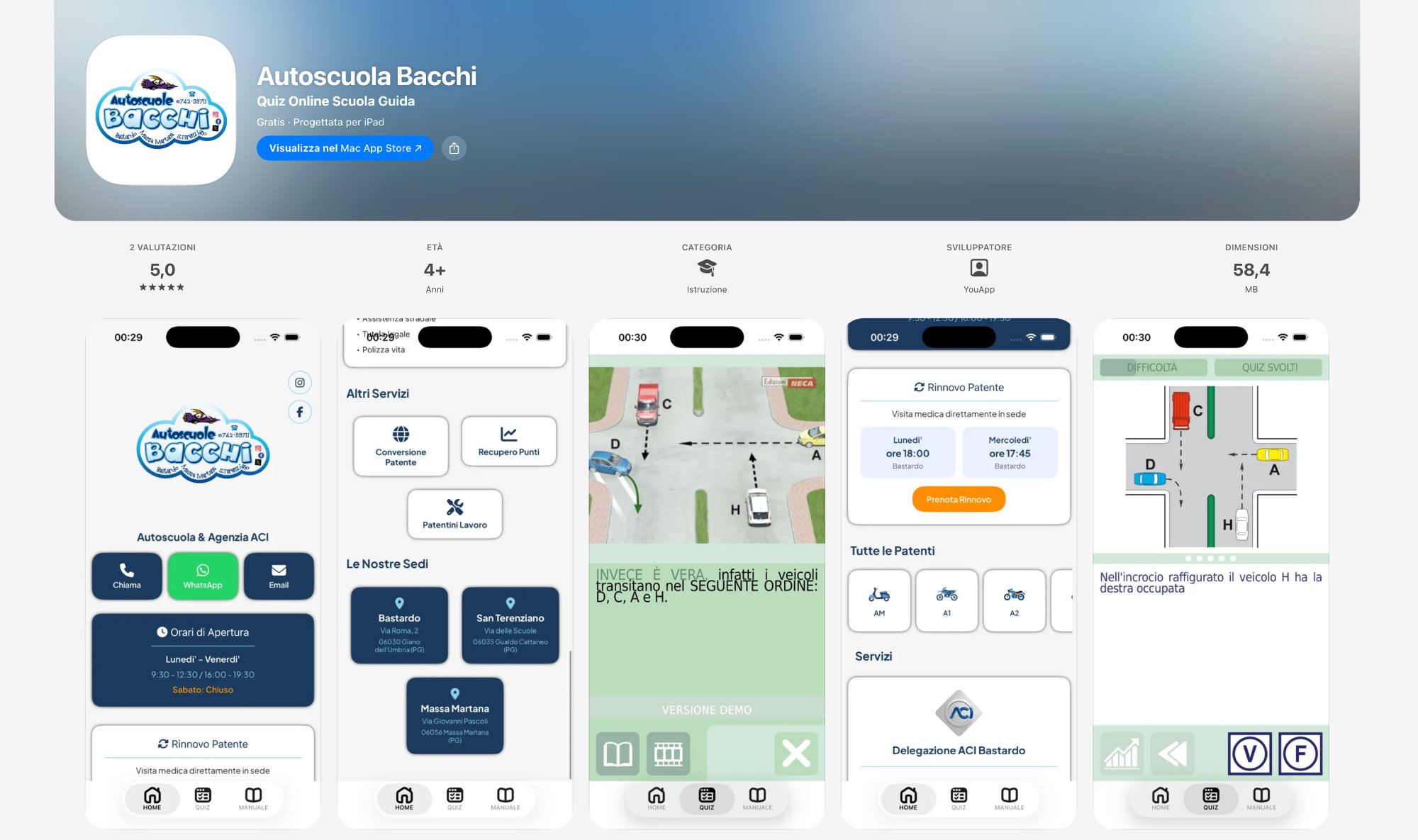 Autoscuola Bacchi App