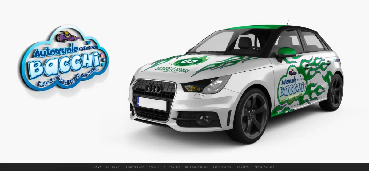Sito di Autoscuola Bacchi